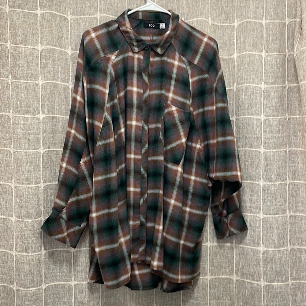 Oversized flannel